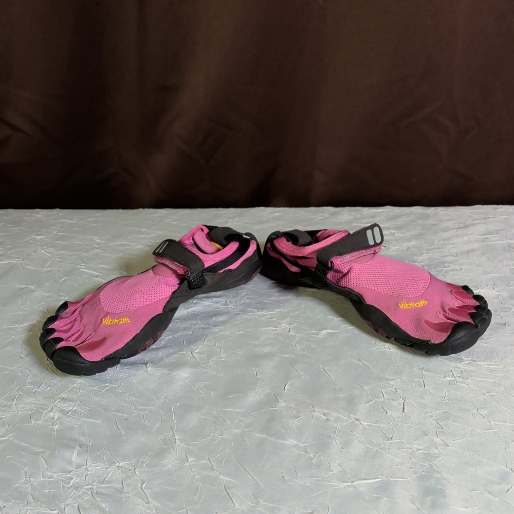 Vibram FiveFingers TrekSport Barefoot Shoes Womens Size 9.5 EU 40 Pink Black - Picture 3 of 7